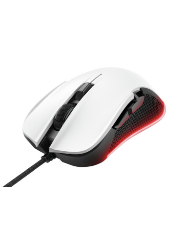 TRUST GXT 922 Ybar RGB Gaming Mouse White