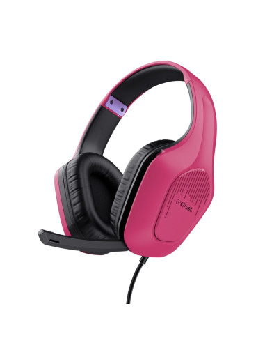 TRUST GXT415 Zirox Headset Pink