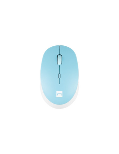 Natec Mouse Harrier 2 Wireless 1600 DPI Bluetooth 5.1 White-Blue