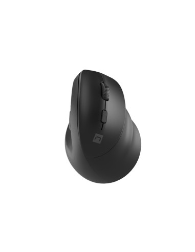 Natec Vertical Mouse Crake 2  BLUETOOTH 5.2 + 2.4GHZ BLACK 2400dpi, Right handed, black