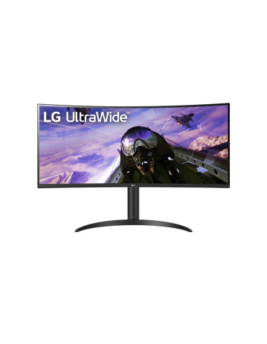 LG 34WP65CP-B, 34" UltraWide AG, Curved VA, 5ms, 1ms MBR, CR 3000:1, 300 cd/m2, 21:9, QHD 3440x1440, HDR10, AMD FreeSync, sRG