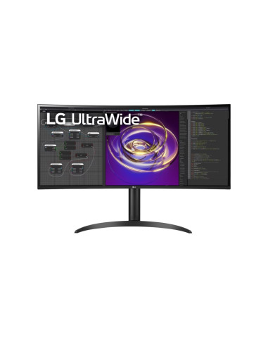 LG 34WP85CP-B, 34" 21:9 Curved WQHD (3440x1440) IPS, 5ms, CR 1000:1, 300 cd/m2, HDR 10, DCI-P3 95-, AMD FreeSync, USB Type-C,