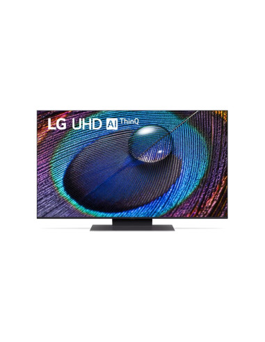 LG 50UR91003LA, 50" 4K UltraHD TV 4K (3840 x 2160), DVB-T2/C/S2, webOS 23 Smart TV, ThinQ AI, a5 AI 4K Gen6, WiFi, HDR10 pro,