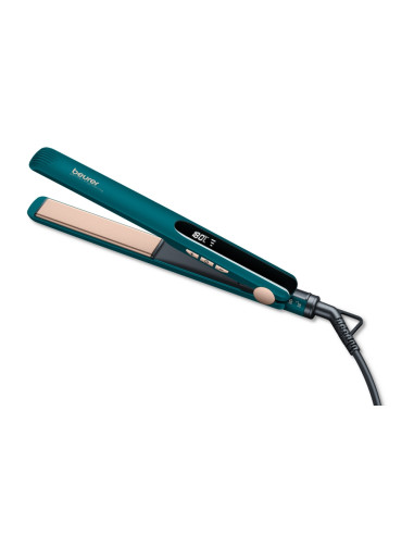 Beurer HS 50 Ocean Hair straightener, LED display, Ceramic keratin coating, Variable temperature control (120-220 ), Spring-m