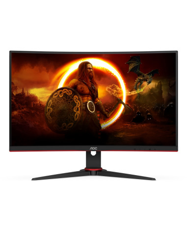 AOC C27G2E/BK, 27" Curved 1500R VA WLED, 1920x1080@165Hz, 4ms GtG, 1ms MPRT, 250cd m/2, 4000:1, DCR 80M:1, Adaptive Sync, Fli