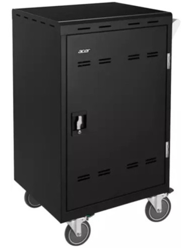 ACER Charging cart 32 slots, supports Laptops, Chromebooks, Tablets up to 15.6, 2 point steel locking mechanism,Smart cycle c