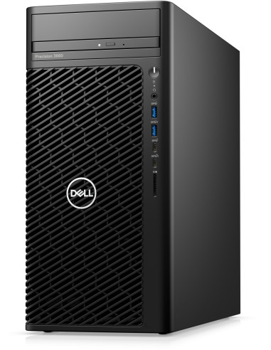 Dell Precision 3660 Tower, Intel Core i7-13700 (30M Cache, up to 5.2 GHz), 16GB (2X8GB) 4400MHz UDIMM DDR5, 512GB SSD PCIe M.