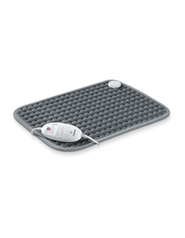 Beurer HK SE Cosy and soft heat pad,  3 temperature settings, automatic switch off after 90 min, washable on 30, Gray