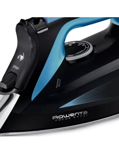 Rowenta DW5310D1 Focus Excel, blue - black, 2700W, manual setting, 45g/min, steam output 45g/min, steam boost 180g/min, anti-