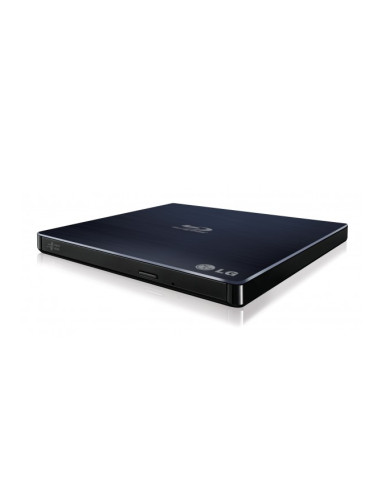 Hitachi-LG BP55EB40  External Ultra Slim Portable Blue-ray Disc M-DISC Support, USB 2.0