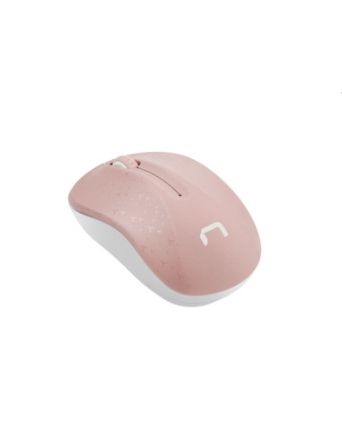 Natec Mouse Toucan Wireless 1600 DPI Optical Pink-White