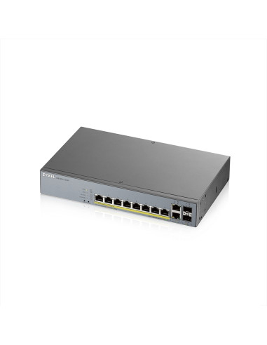 ZyXEL GS1350-12HP, 12 Port managed CCTV PoE switch, long range, 130W