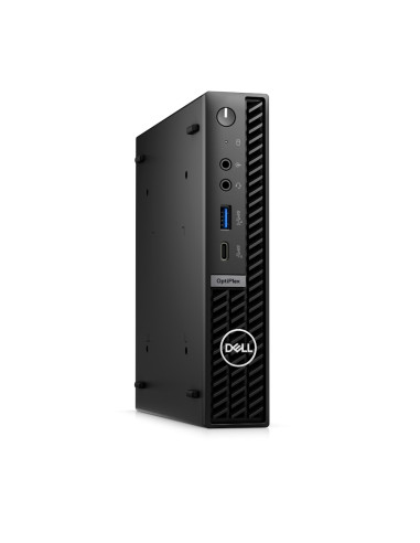 Dell OptiPlex 7010 Micro Plus, Intel Core i5-13500T (6+8 Cores/24MB/1.6GHz to 4.6GHz), 16GB (1X16GB) DDR5, 512GB SSD PCIe M.2