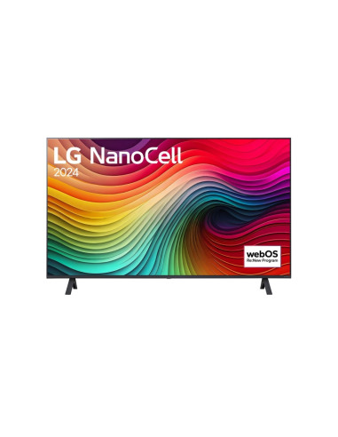 LG 43NANO81T3A, 43" 4K HDR Smart Nano Cell TV, 3840x2160, DVB-T2/C/S2, AI Alpha 5 Gen7, HDR 10 PRO, webOS 24, ThinQ AI, WiFi,