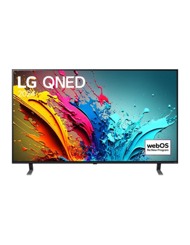 LG 65QNED85T3C, 65" 4K QNED HDR Smart TV, 3840x2160, DVB-T2/C/S2, Alpha 8 AI 4K Gen7, 120Hz, HDR 10 PRO, webOS 24 ThinQ, 4K U