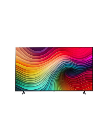 LG 86NANO81T3A, 86" 4K HDR Smart Nano Cell TV, 3840x2160, DVB-T2/C/S2, AI Alpha 5 Gen7, HDR 10 PRO, webOS 24, ThinQ AI, WiFi,