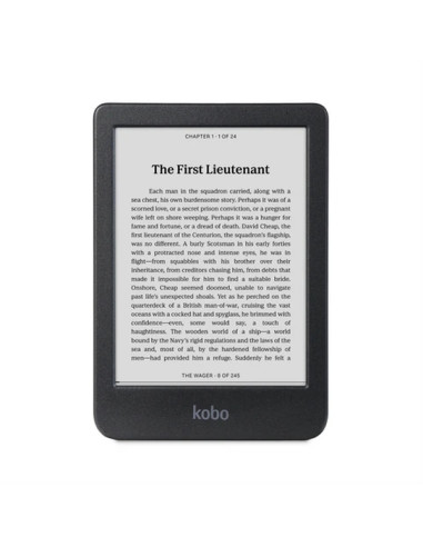 Kobo Clara BW e-Book Reader, E Ink Carta 1300 touch screen 6 inch, 1448 x 1072 pixels, 16 GB, 1000 MHz/512 MB, 1 x USB C, Gre