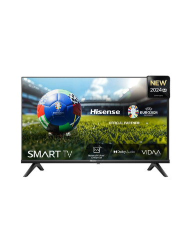 Hisense 40" A4N, Full HD 1920x1080, DLED, HDR, HLG, DTS HD, Smart TV, WiFi, WiFi Direct, 2xHDMI, 2xUSB, LAN, CI+, DVB-T2/C/S2