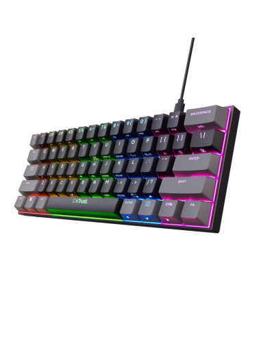 TRUST GXT867 Acira 60 Mini Gaming Keyboard US