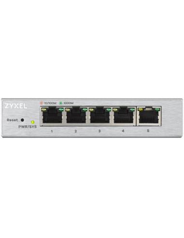 ZyXEL GS1200-5, 5 Port Gigabit web managed Switch