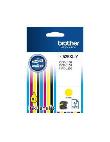 Brother LC-525 XL Yellow Ink Cartridge High Yield