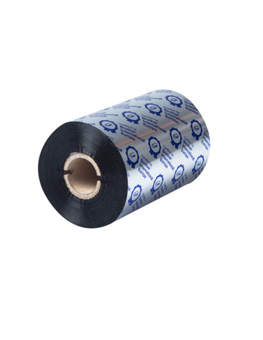 Brother BWS-1D450-110 Standard Wax Thermal Transfer Black Ink Ribbon, 110mm x 450m (multi 8)