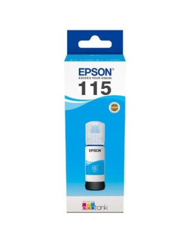 Epson 115 EcoTank Cyan ink bottle