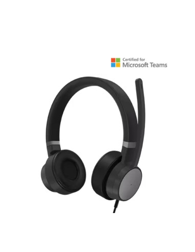 Lenovo Go Wired ANC Headset (Thunder Black)