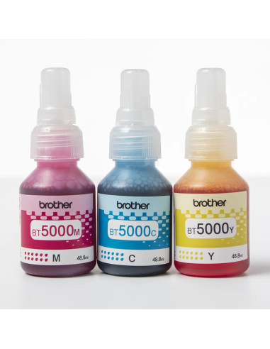 Brother Value Pack BT5000C, BT5000M, BT5000Y Ink Bottle for T420,T426,T520,T720,T920