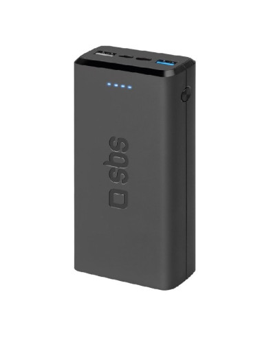 Външна батерия SBS Power bank 20 000 mAh 2xUSB A