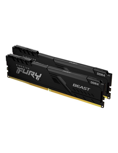 Памет Kingston FURY Beast Black 16GB(2x8GB) DDR4 3600MHz KF436C17BBK2/16