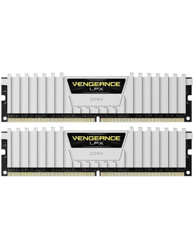 Памет Corsair Vengeance LPX White, 32GB(2x16GB), DDR4, 3200MHz, CMK32GX4M2E3200C16W