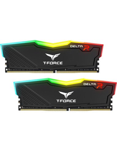 Памет Team Group T-Force Delta RGB Black DDR4 - 16GB (2x8GB) 3200MHz CL16