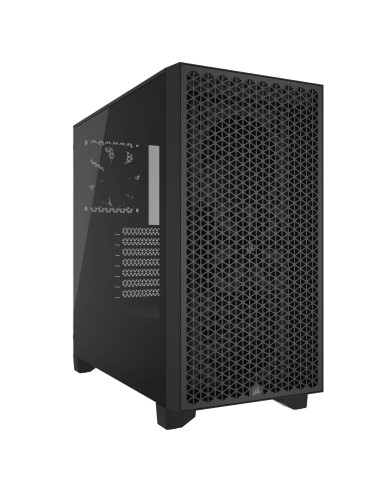 Кутия Corsair 3000D Airflow Mid Tower, Tempered Glass, Черна