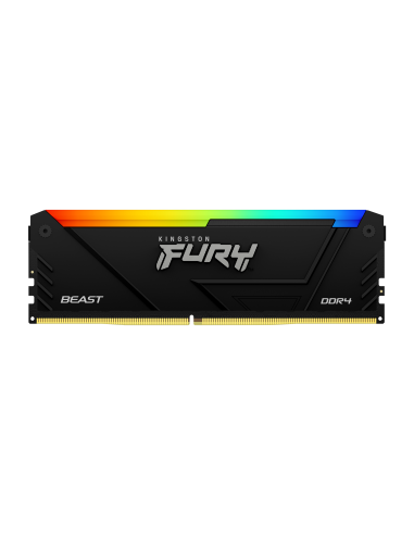 Памет Kingston FURY Beast Black RGB 8GB DDR4 3200MHz CL16