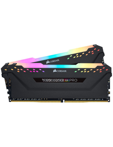 Памет Corsair Vengeance PRO RGB Black 16GB(2x8GB) DDR4 3600MHz CMW16GX4M2Z3600C18