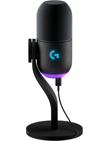 Logitech Yeti GX Dynamic RGB Gaming Mic with LIGHTSYNC - BLACK - USB - N/A - EMEA28-935