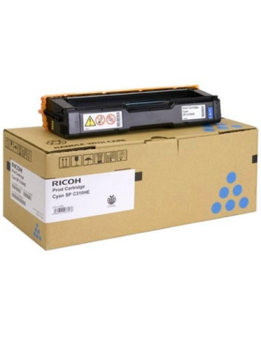 Тонер касета Ricoh SPC310HE, 6600 копия, Cyan