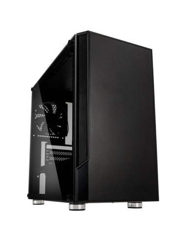 Кутия Kolink Citadel Tempered Glass, Micro-ATX, Черен