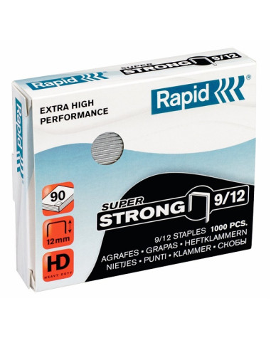 Телчета за телбод Rapid SuperStrong №9/12 1000 бр.