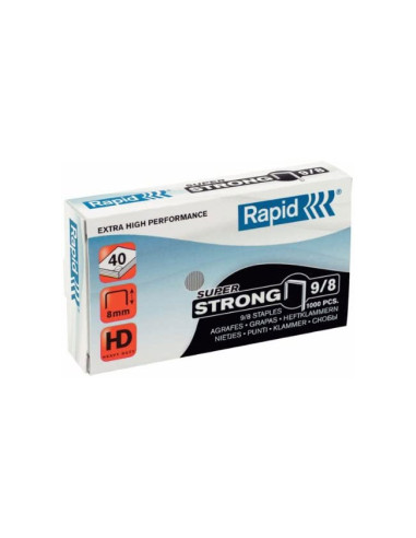 Телчета за телбод Rapid SuperStrong №9/8 1000бр.