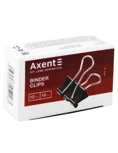 Щипки Axent 19 mm 60 л. 12 бр