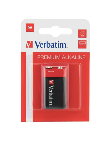 Батерия Verbatim Premium AA 9 V