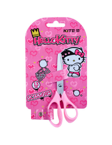 Детска ножица Kite Hello Kitty 13 cm пластмасови дръжки Блистер