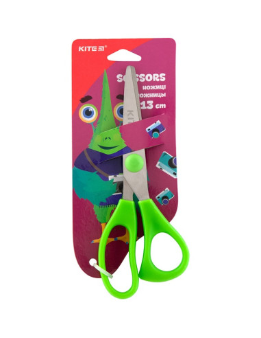 Детскa ножица Kite Jolliers 13 cm пластмасови дръжки Блистер