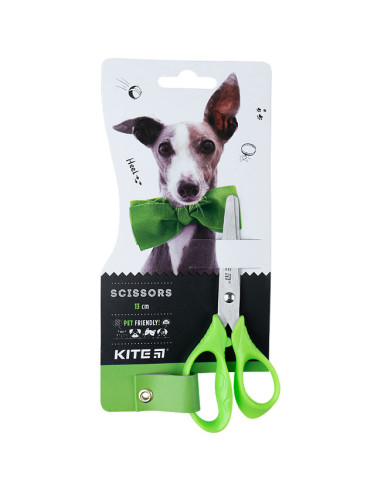 Детска ножица Kite Dogs 13 cm пластмасови дръжки Блистер