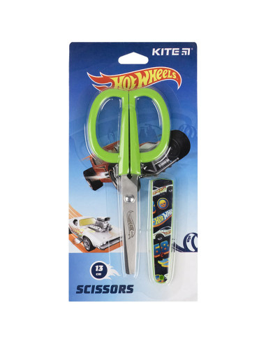 Детска ножица Kite Hot Wheels 13 cm