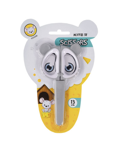 Детска ножица Kite Mouse 13 cm Блистер