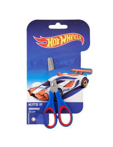 Детска ножица Kite Hot Wheels 13 cm Блистер