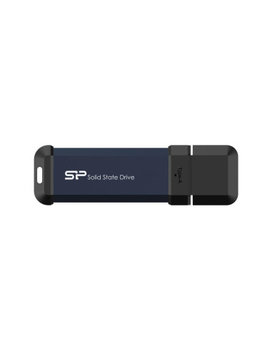 Външен SSD Silicon Power MS60 Blue 250GB, USB-A 3.2 Gen2